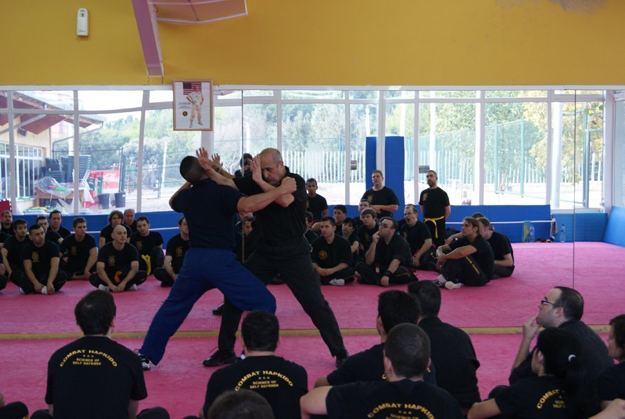 Seminario de Combat Hapkido en el Canal 9 en Valencia 1